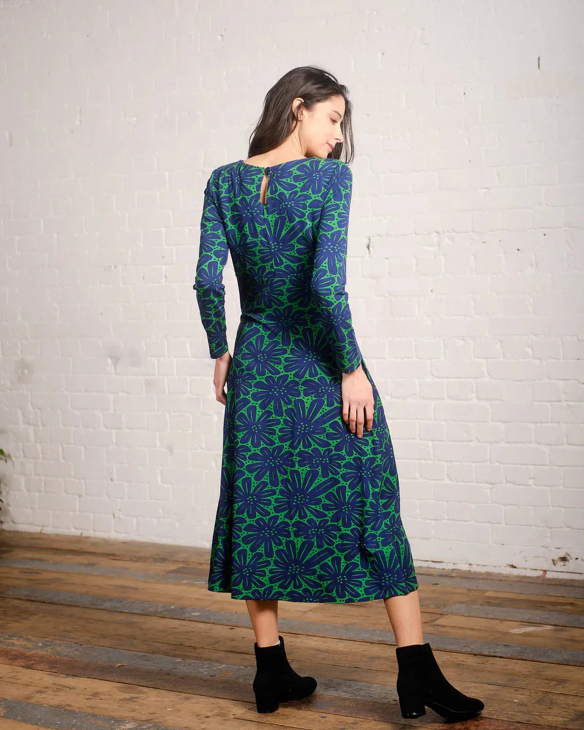 Ash Dress - Blue Floral