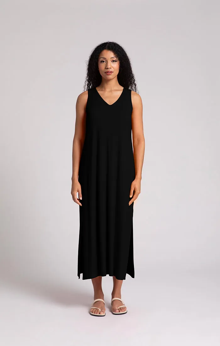 Bamboo Reversible Slit Tank Dress