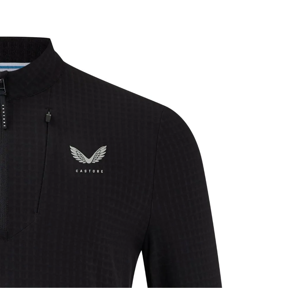 Castore Flex Tech 1/2 Zip Mens Golf Pullover Top 2024 GMD40827-010