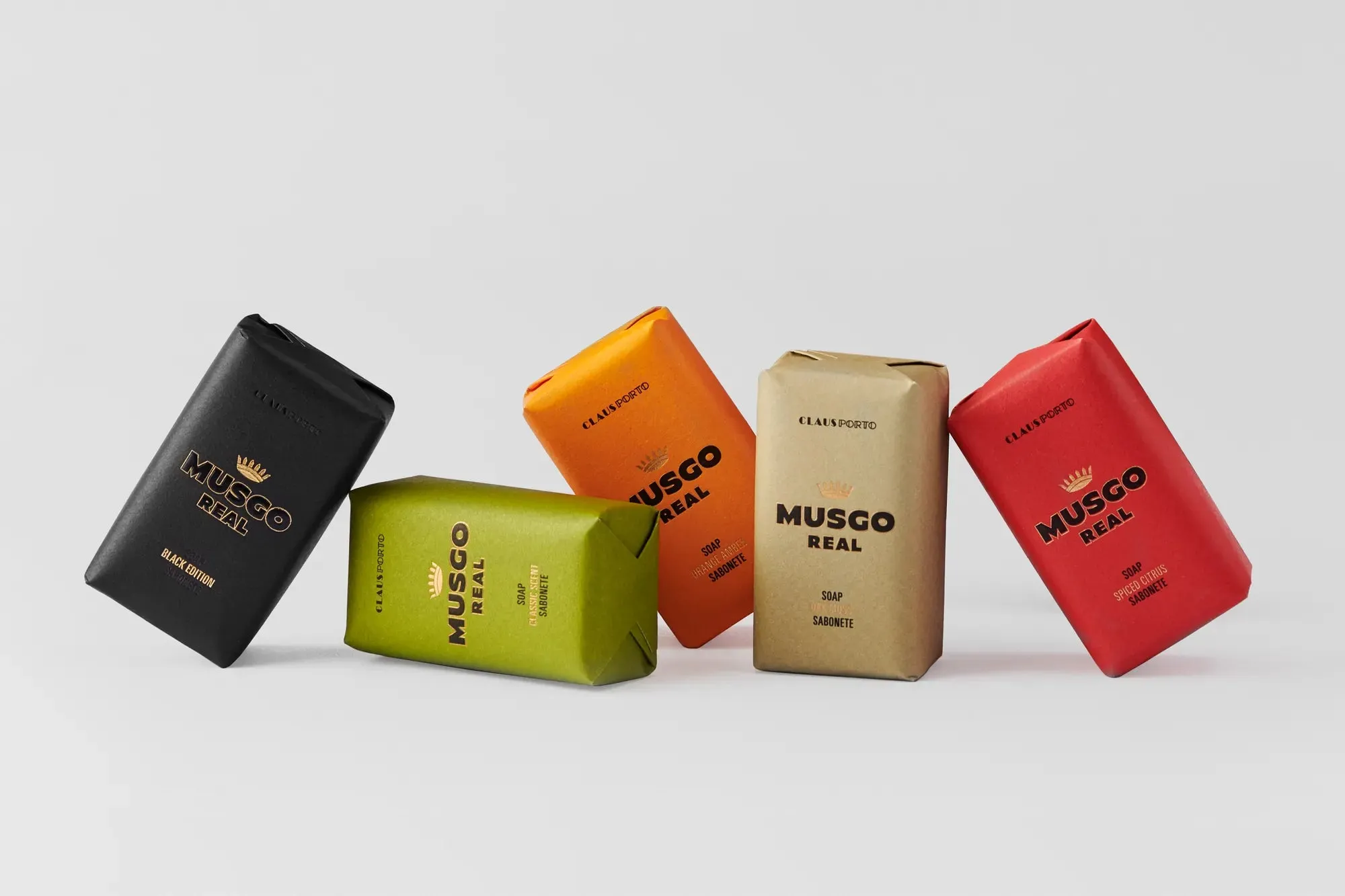 Claus Porto Musgo Real Gift Set Hands Up Mini Soaps