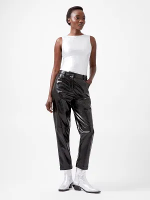 Emmett PU Tapered Trousers