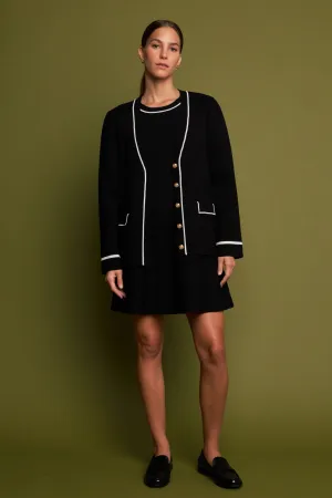 English Factory - Knit Contrast Cardigan