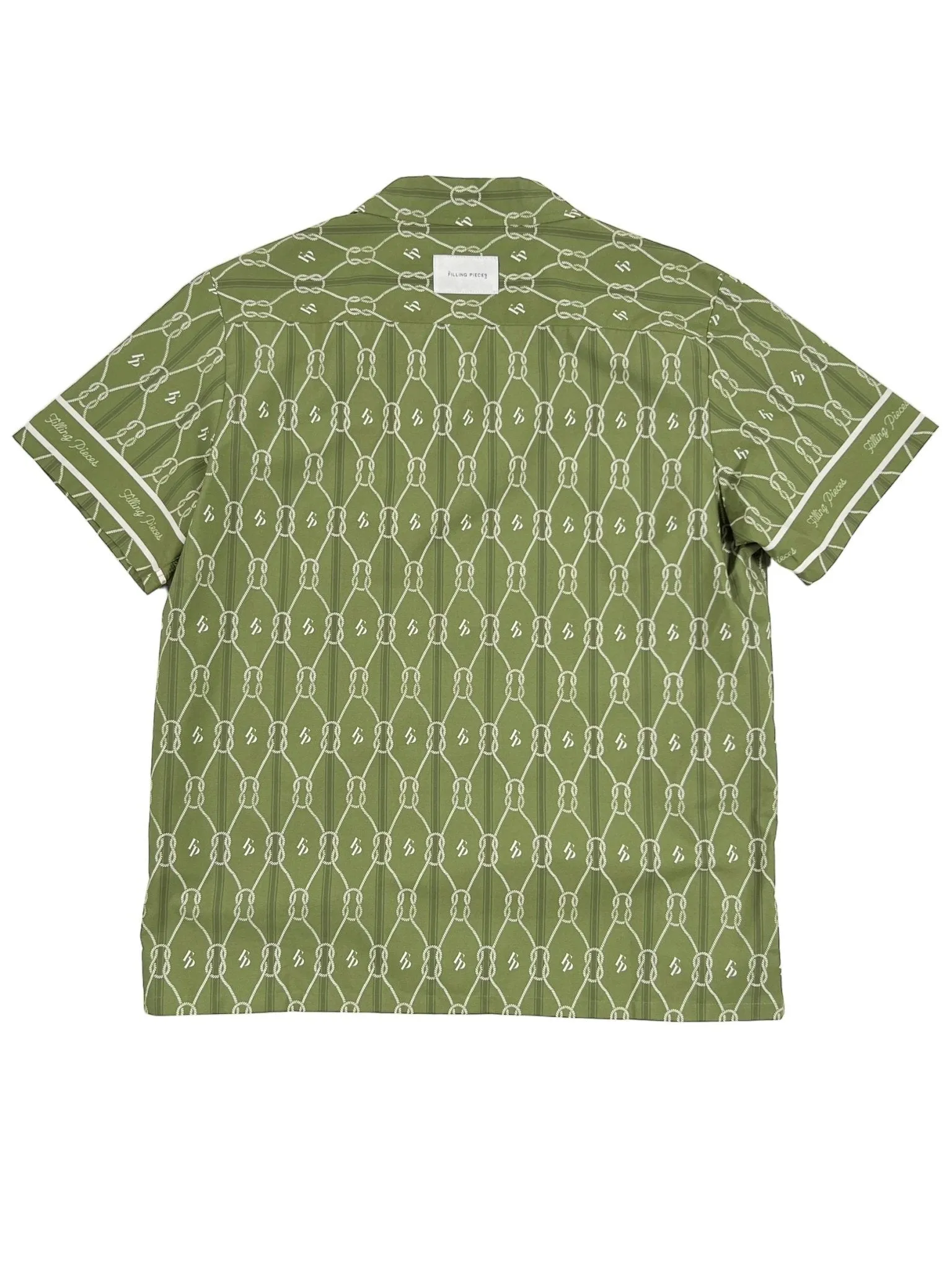 Filling Pieces Resort Monogram Shirt Olive