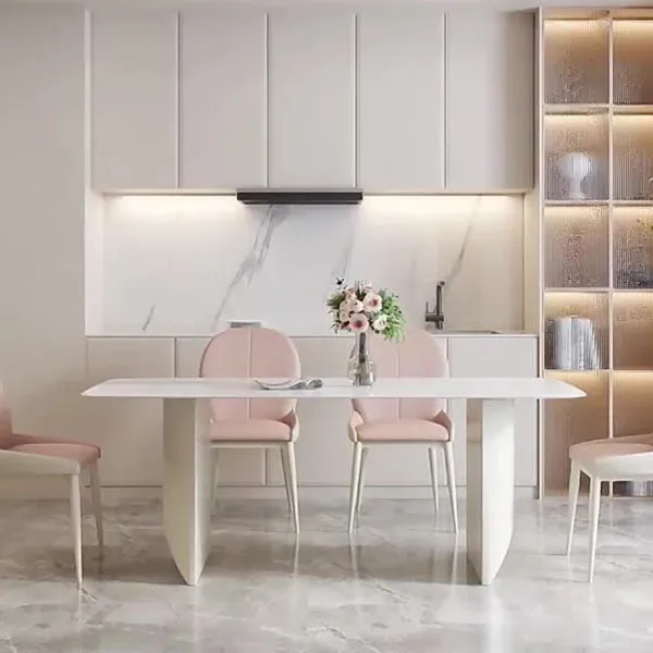Fully Upholstered Indoor Furniture - Dining Set - Odina