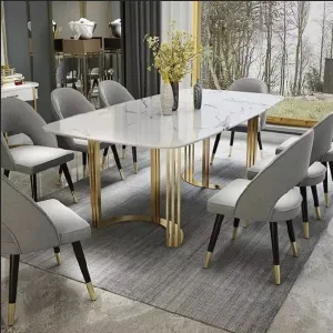 Fully Upholstered Indoor Furniture - Dining Set - Pascal