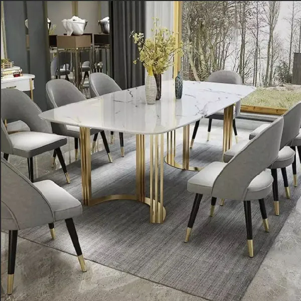 Fully Upholstered Indoor Furniture - Dining Set - Pascal