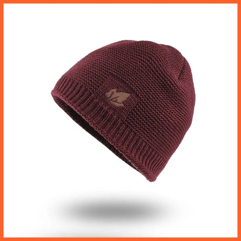 Geometric Skullies Beanies Winter Knitted Hat | Balaclava Beanie Scarf Men Winter Hats Mask Brand Caps