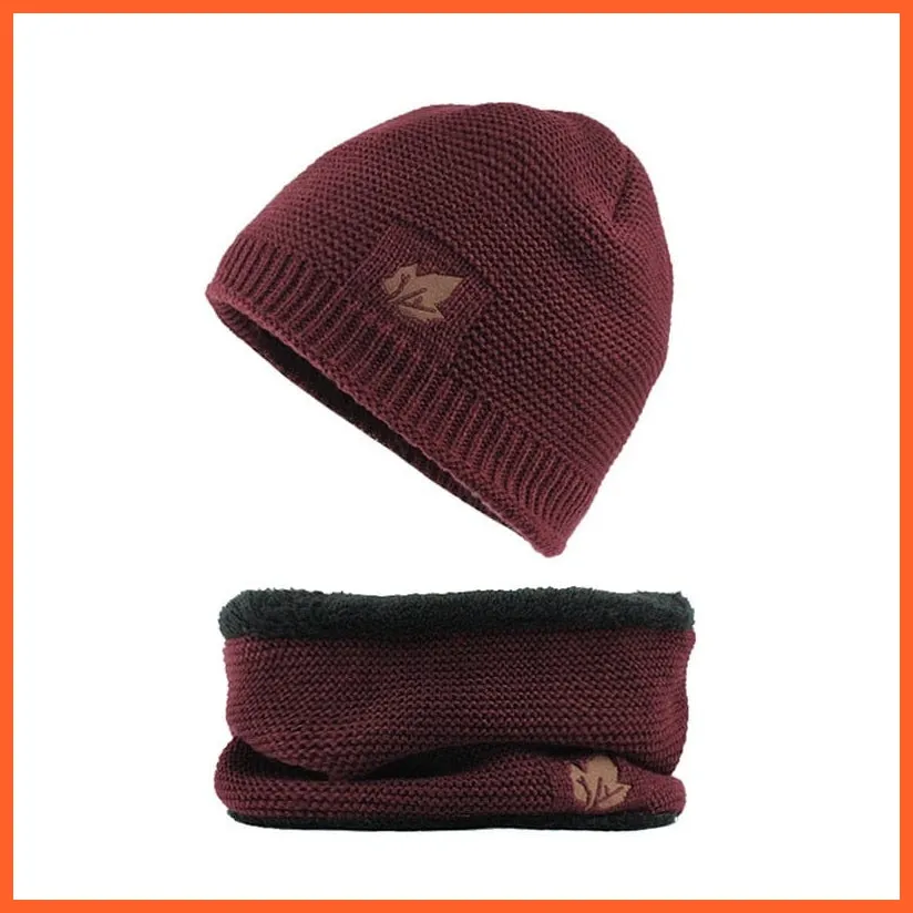 Geometric Skullies Beanies Winter Knitted Hat | Balaclava Beanie Scarf Men Winter Hats Mask Brand Caps