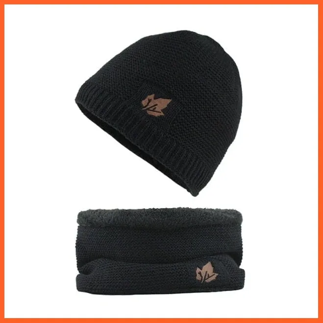 Geometric Skullies Beanies Winter Knitted Hat | Balaclava Beanie Scarf Men Winter Hats Mask Brand Caps