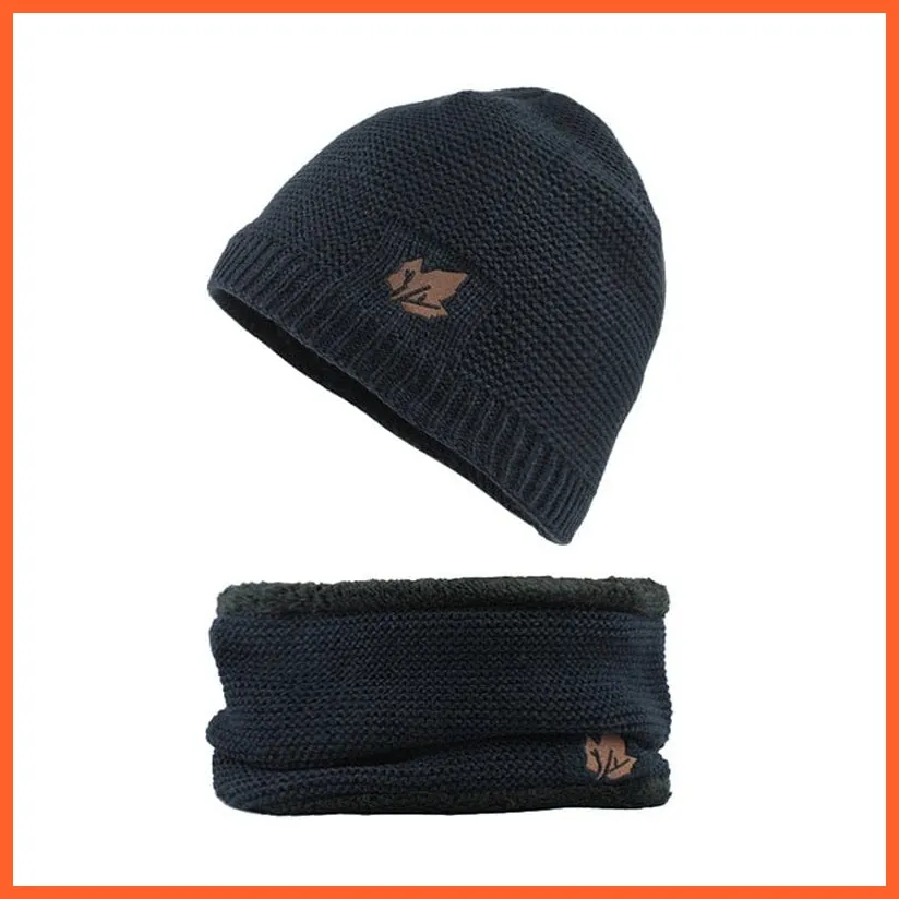 Geometric Skullies Beanies Winter Knitted Hat | Balaclava Beanie Scarf Men Winter Hats Mask Brand Caps