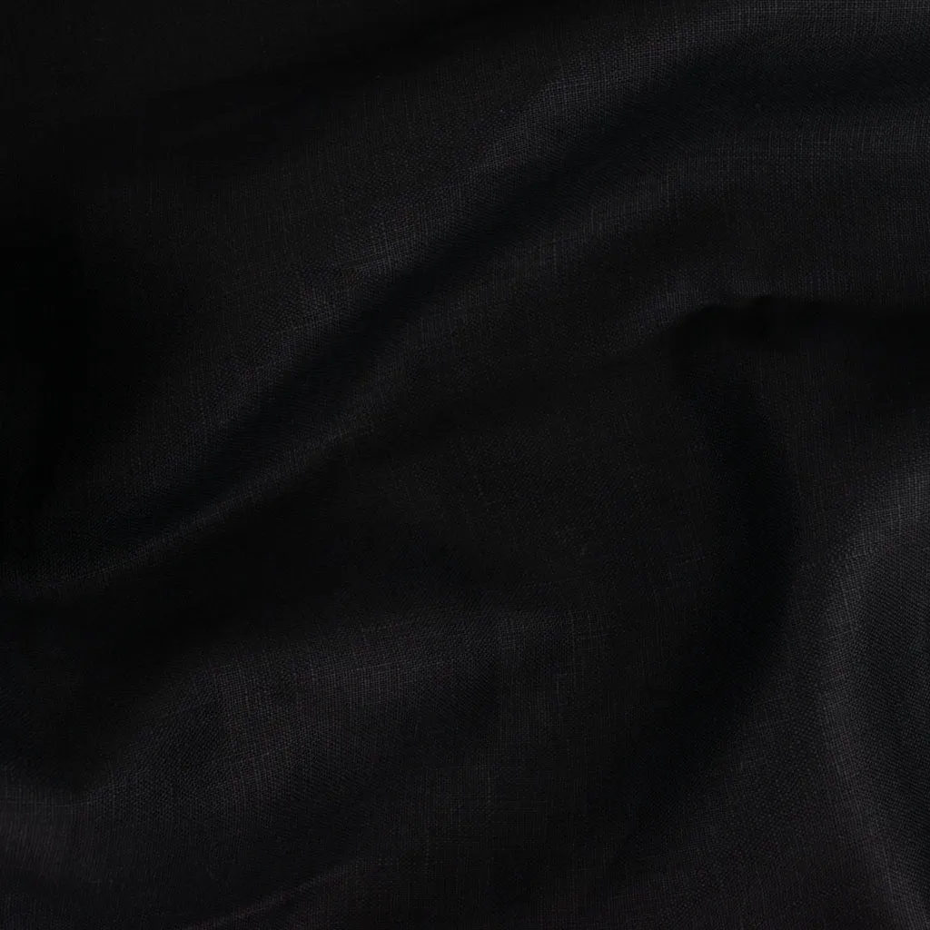 Heavy Linen - Black