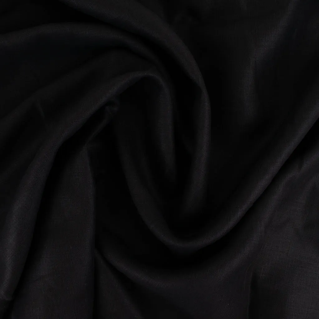Heavy Linen - Black
