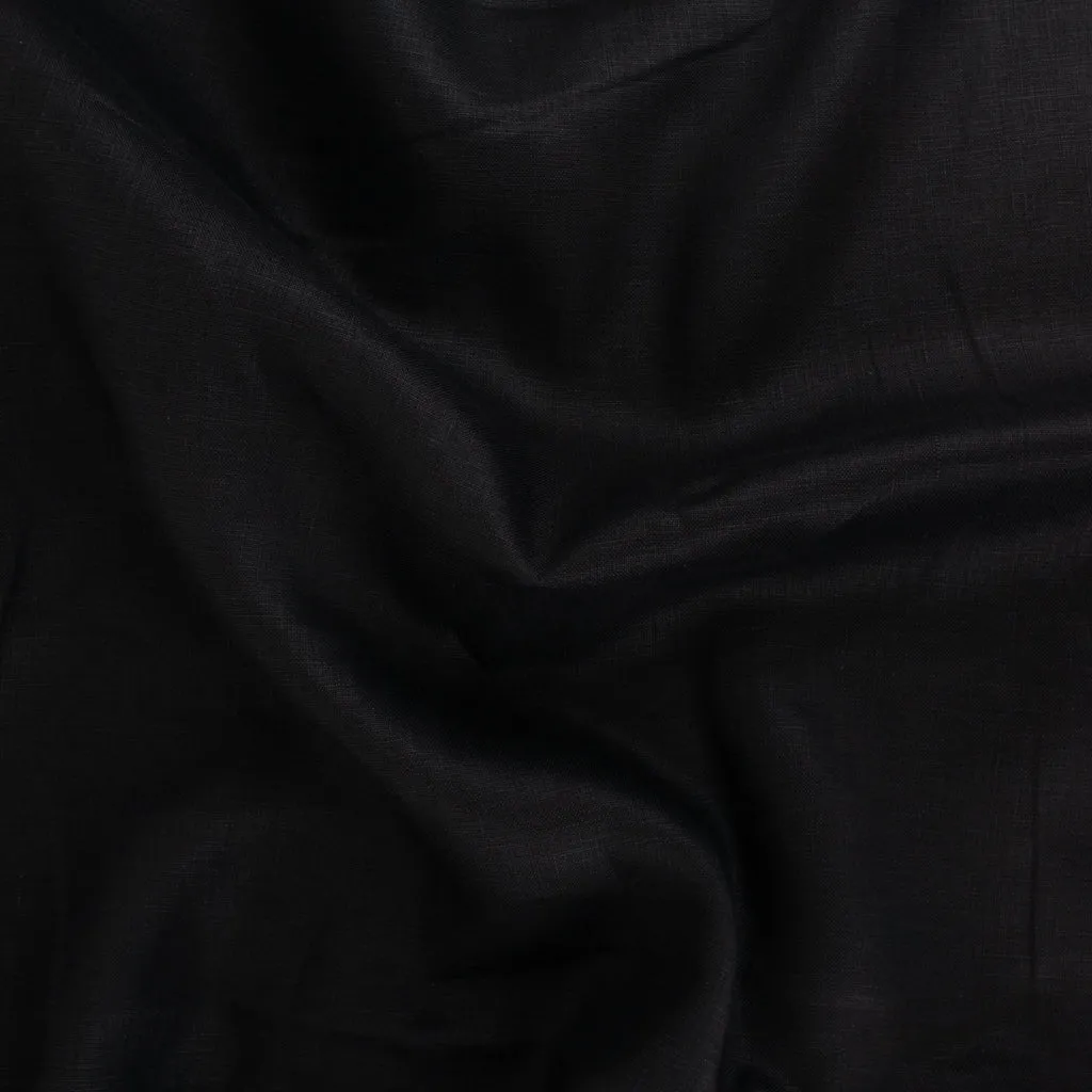 Heavy Linen - Black