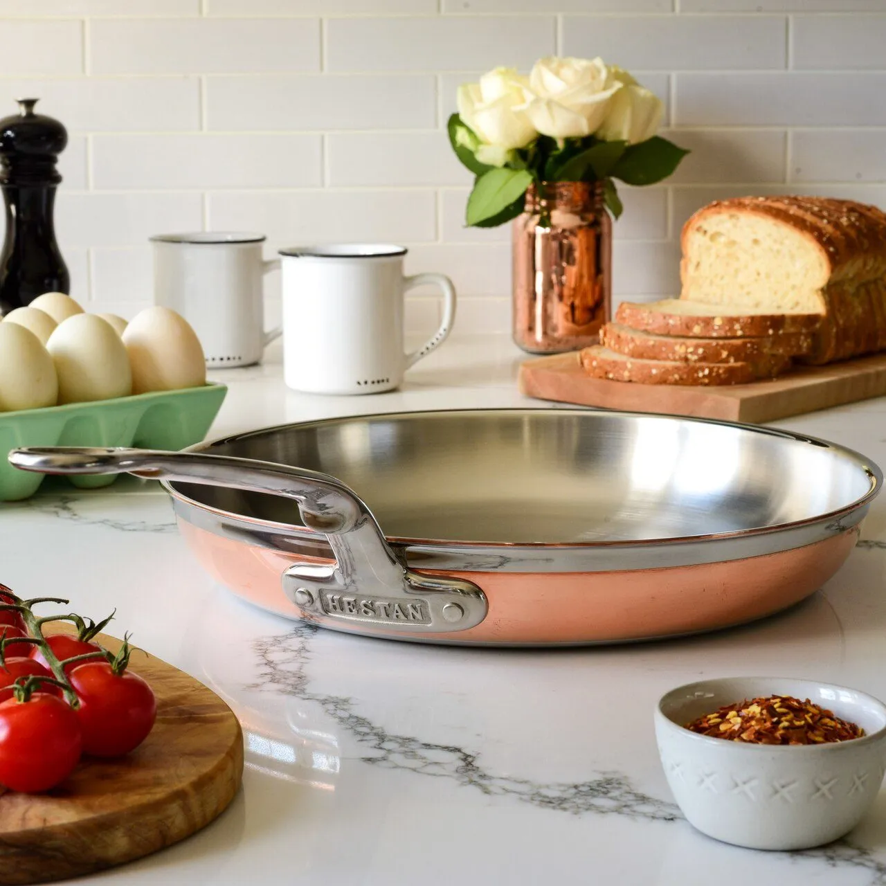 Hestan Induction Copper Skillets