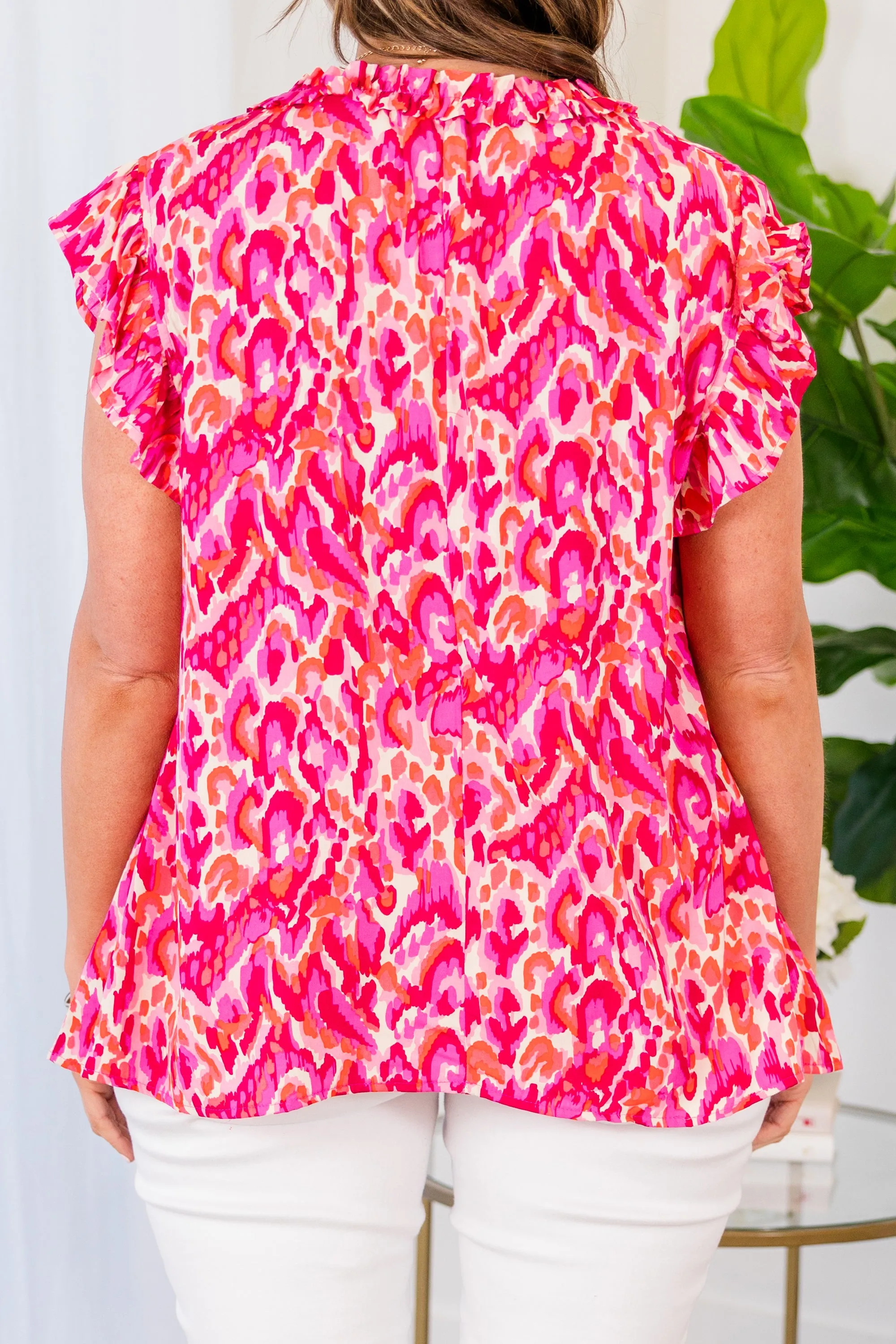 It's My Golden Hour Top, Magenta