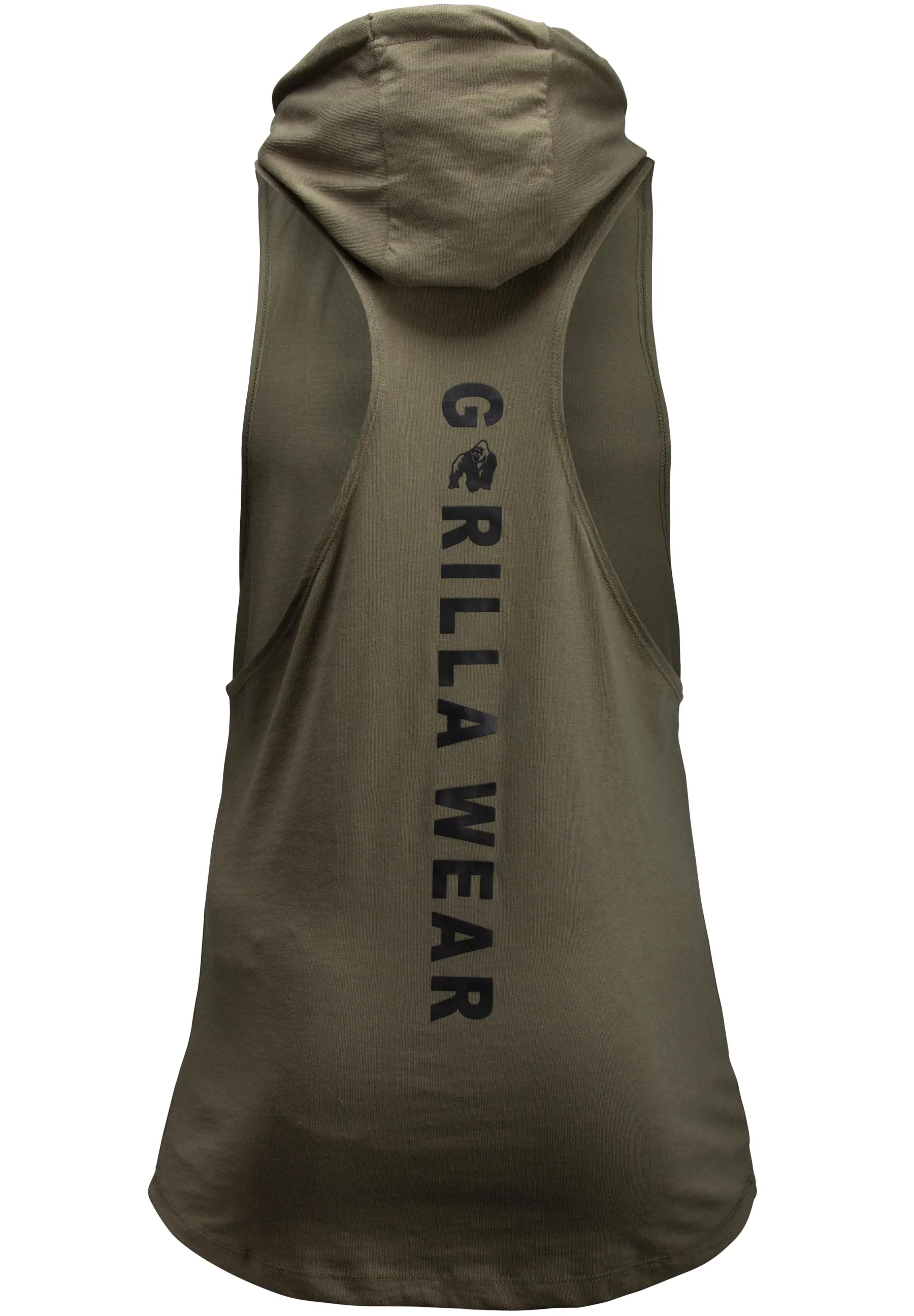 Lawrence Hooded Tank Top - Army Green