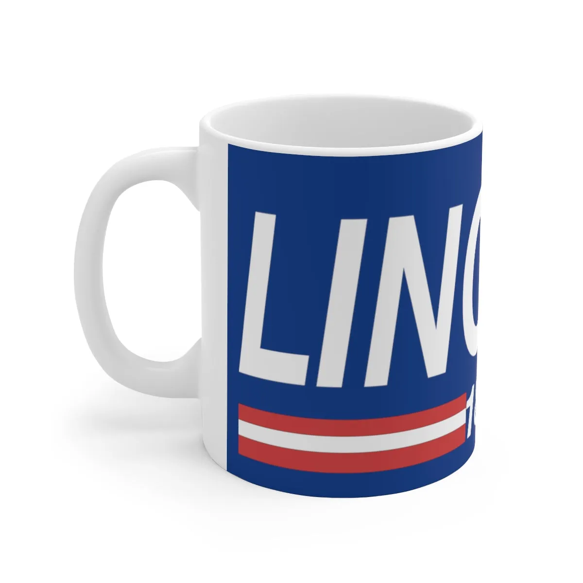 Lincoln 1860 Ceramic Mug 11oz