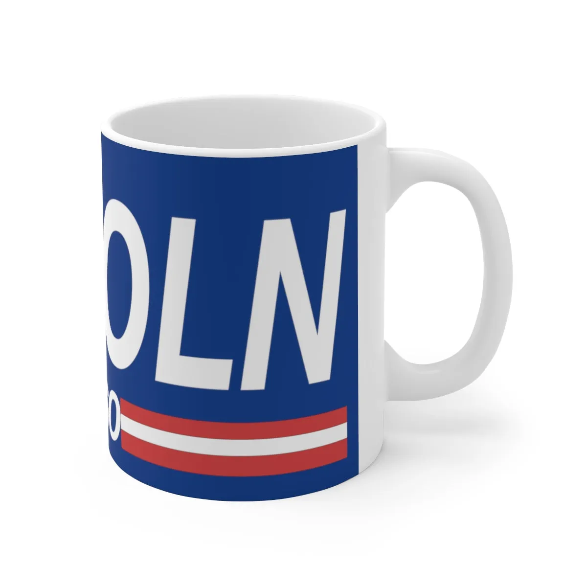 Lincoln 1860 Ceramic Mug 11oz
