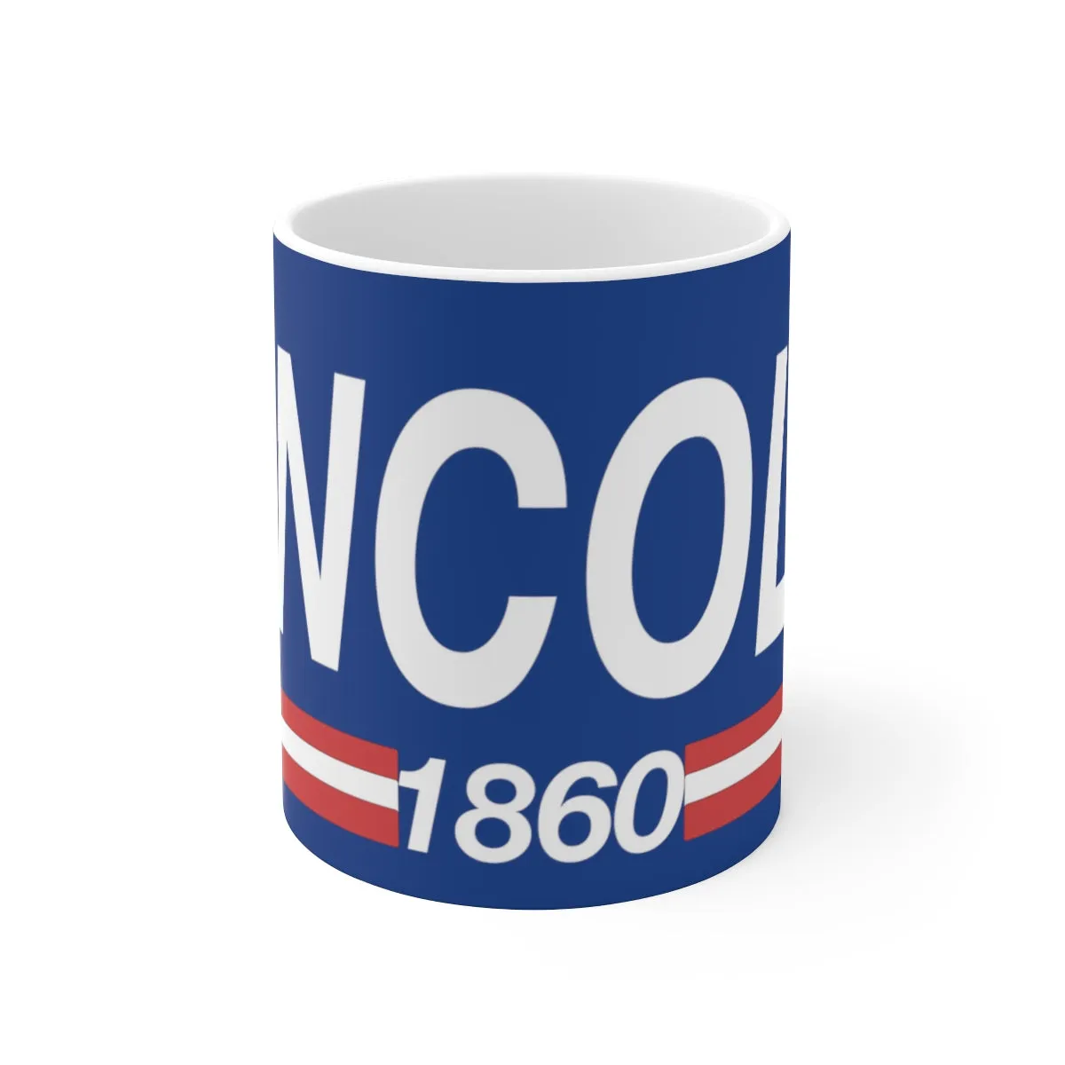 Lincoln 1860 Ceramic Mug 11oz