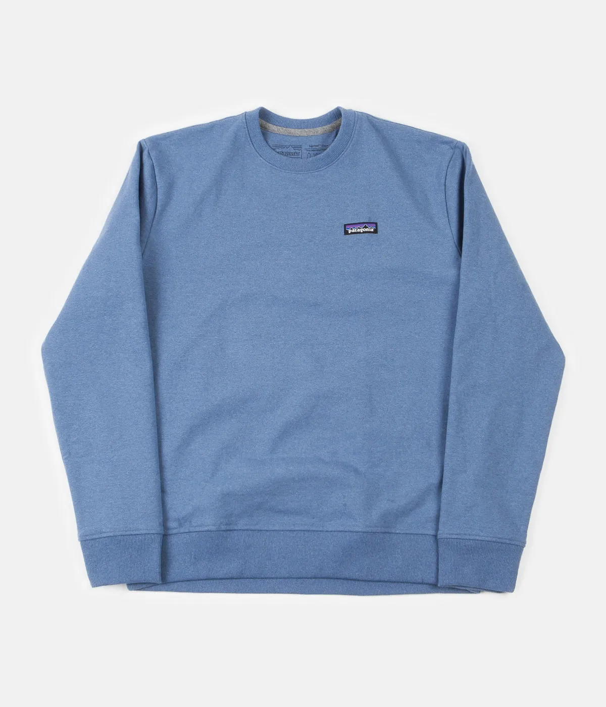 Patagonia P-6 Label Uprisal Crewneck Sweatshirt - Woolly Blue