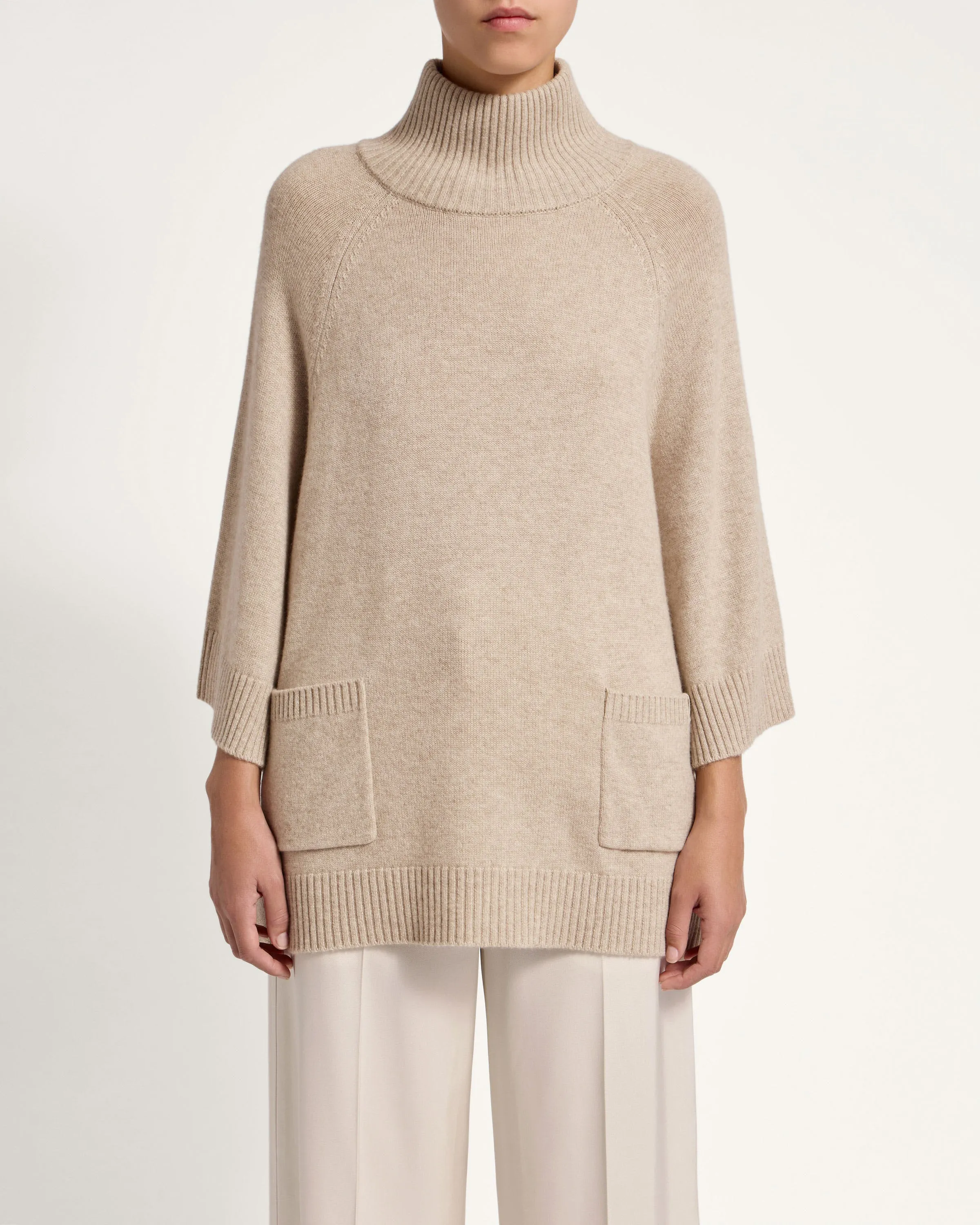 Shuna Cashmere Wool Pullover - Millet