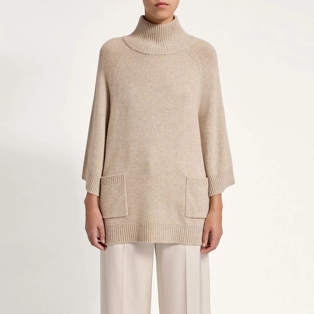 Shuna Cashmere Wool Pullover - Millet