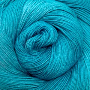 Simply Sock Yarn - Aqua Semi Solid