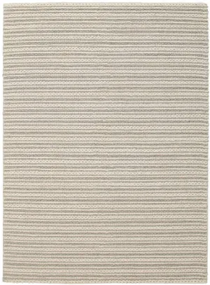 Skandi - Beige & Grey Braid Weave Wool Rug