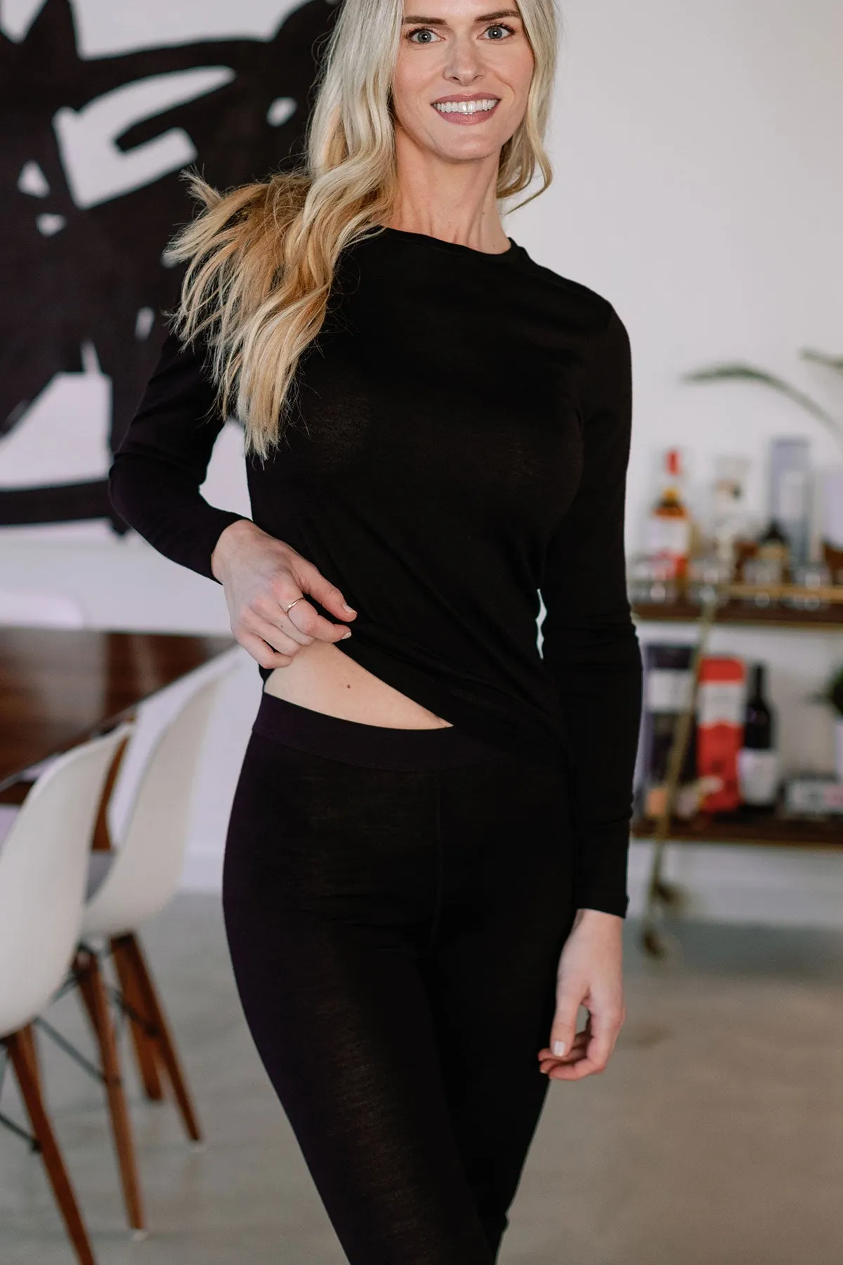 SuperFine Merino Wool Legging