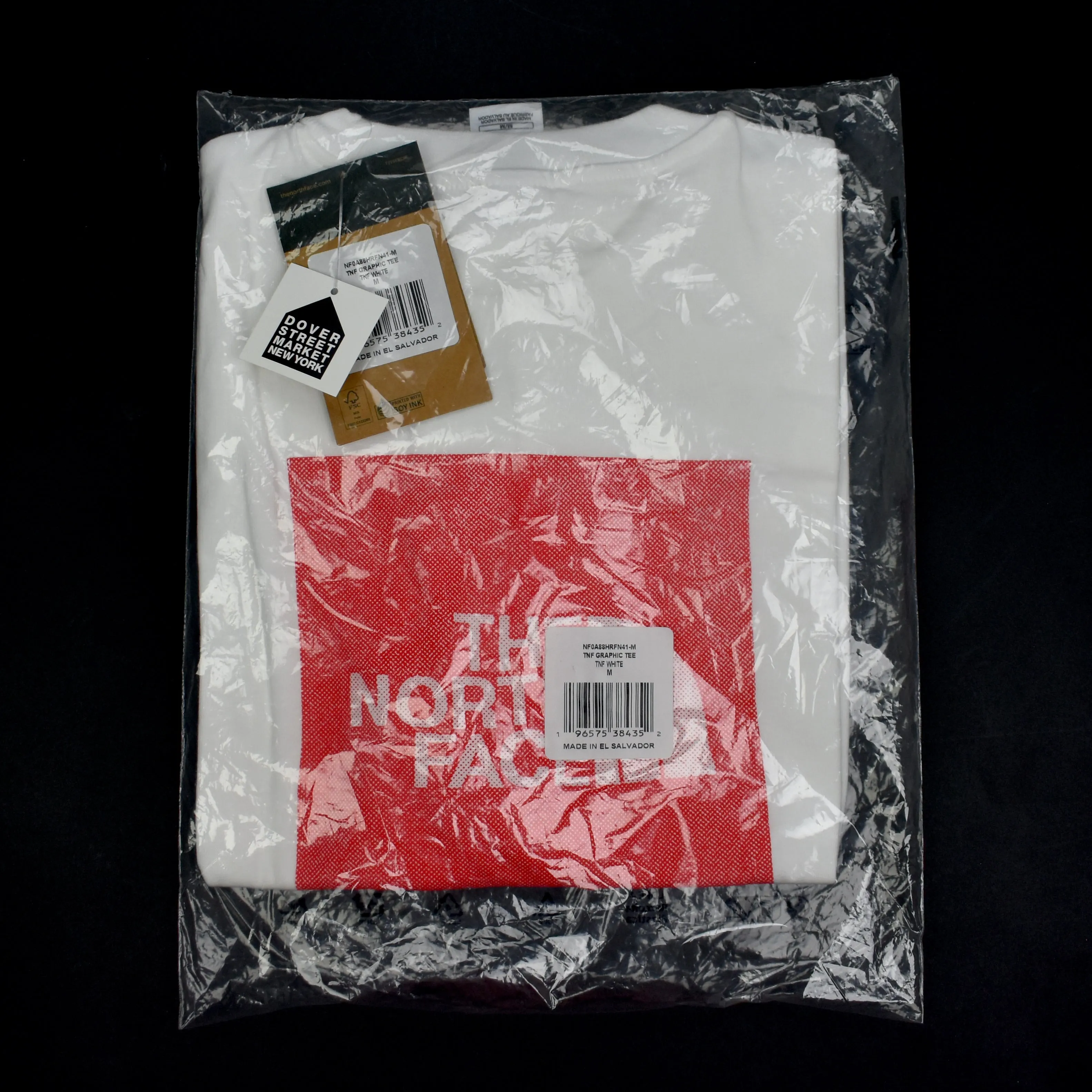 Supreme x The North Face - Back Logo Print T-Shirt (White)