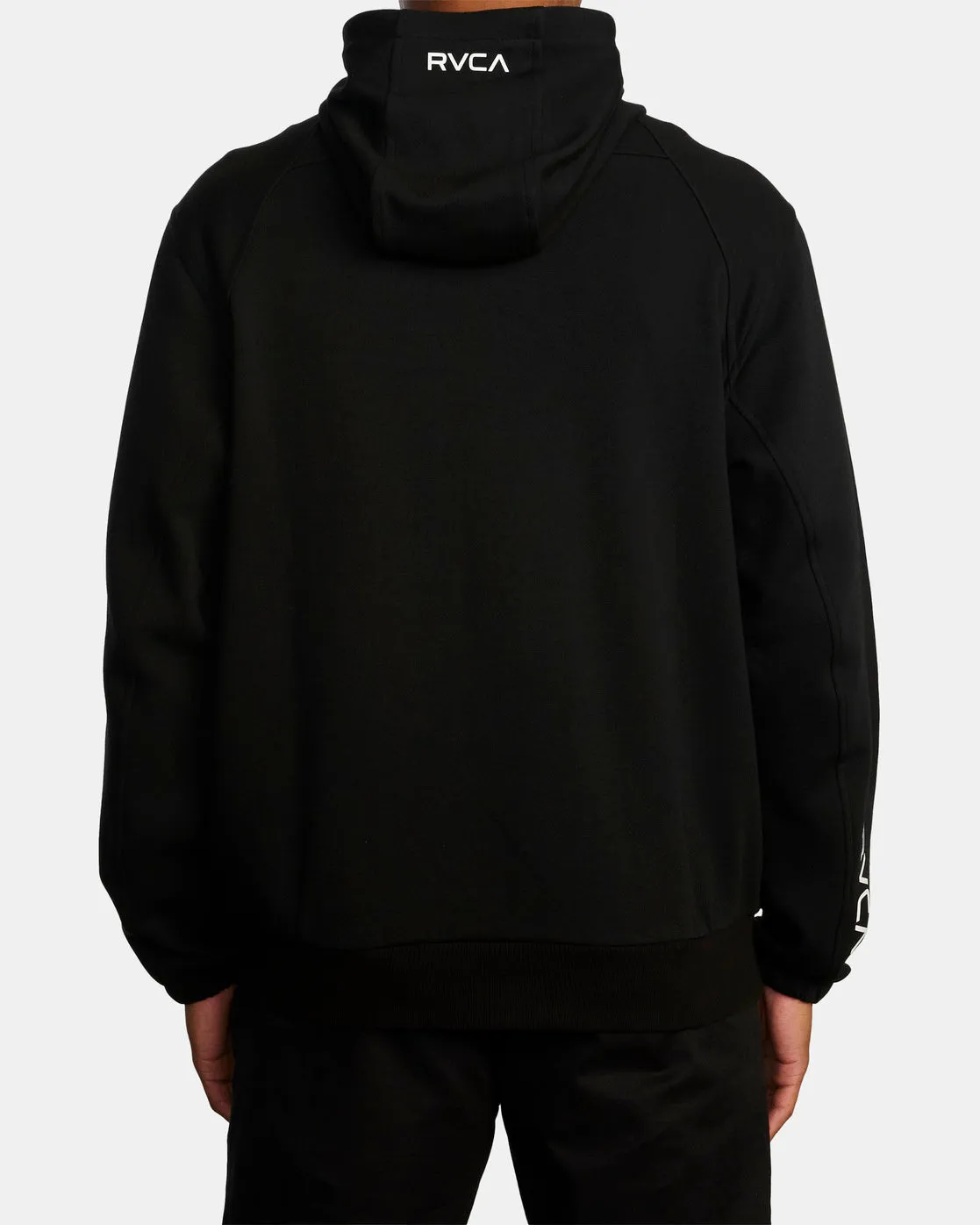 Tech Zip-Up Fleece Hoodie II - Black