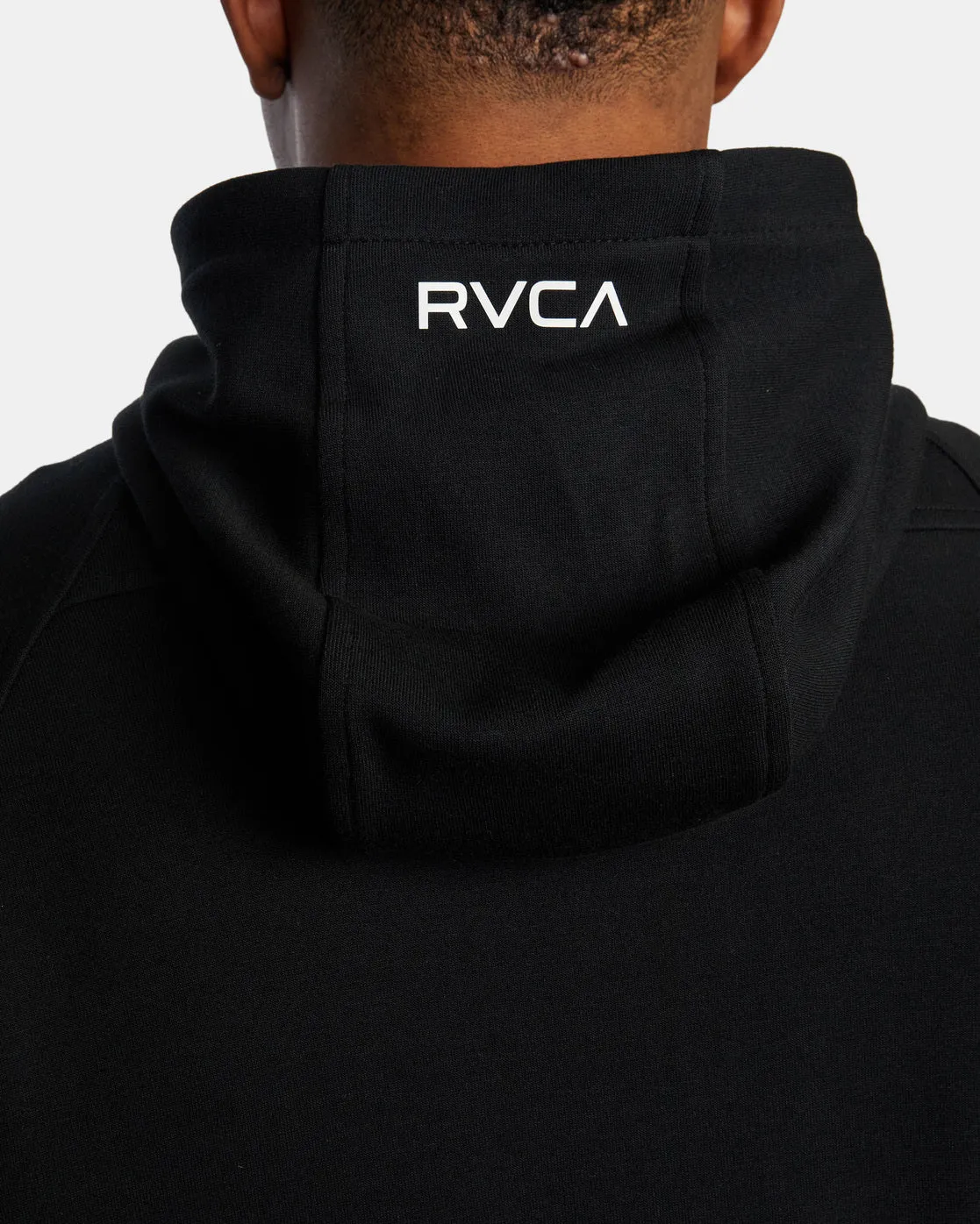 Tech Zip-Up Fleece Hoodie II - Black