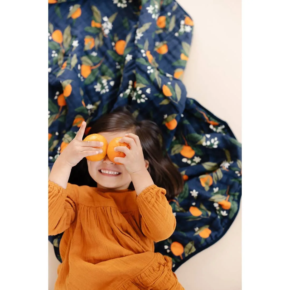 The 4 Layer Quilt - Orange Blossom