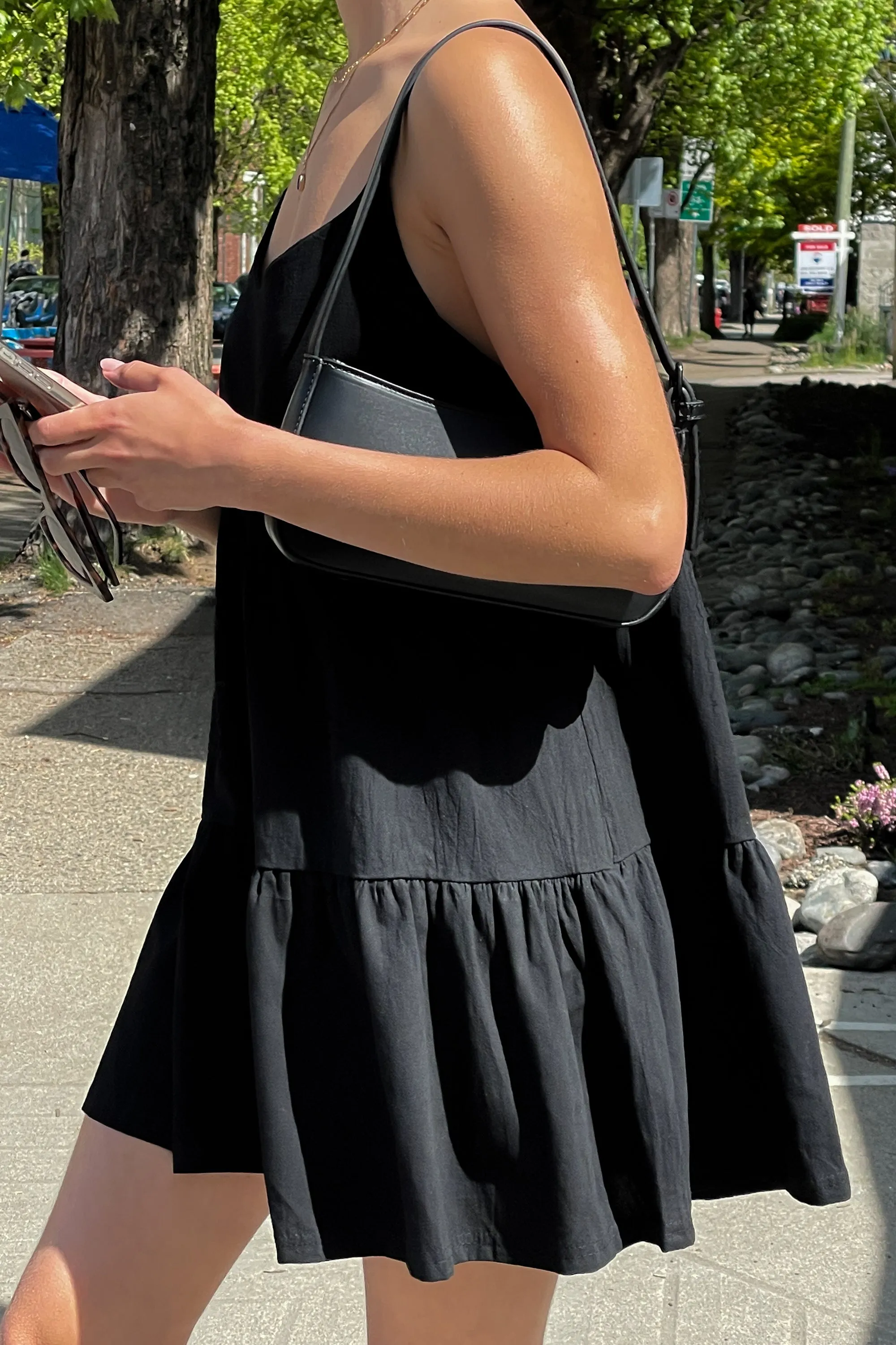 TIERED MINI DRESS