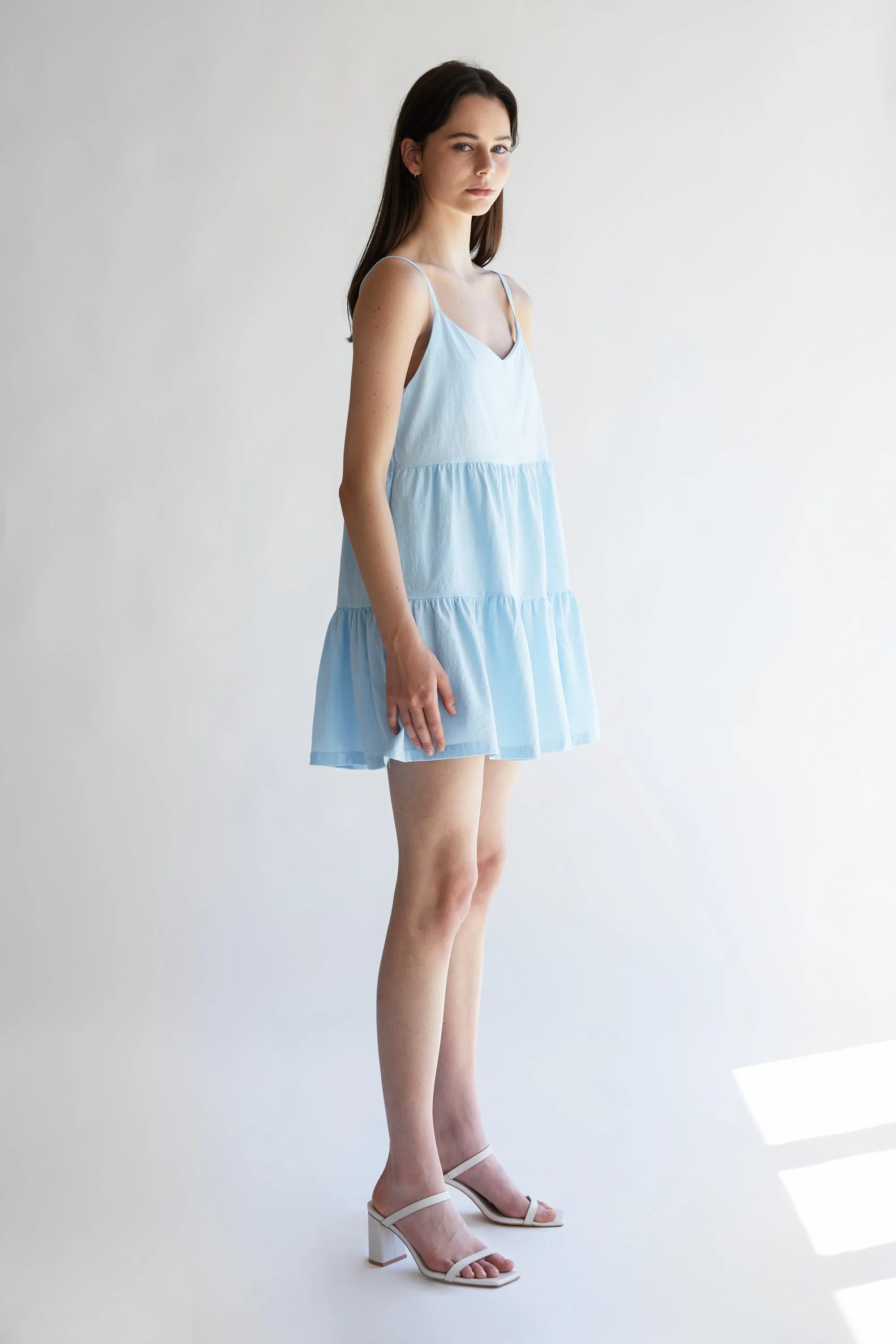 TIERED MINI DRESS