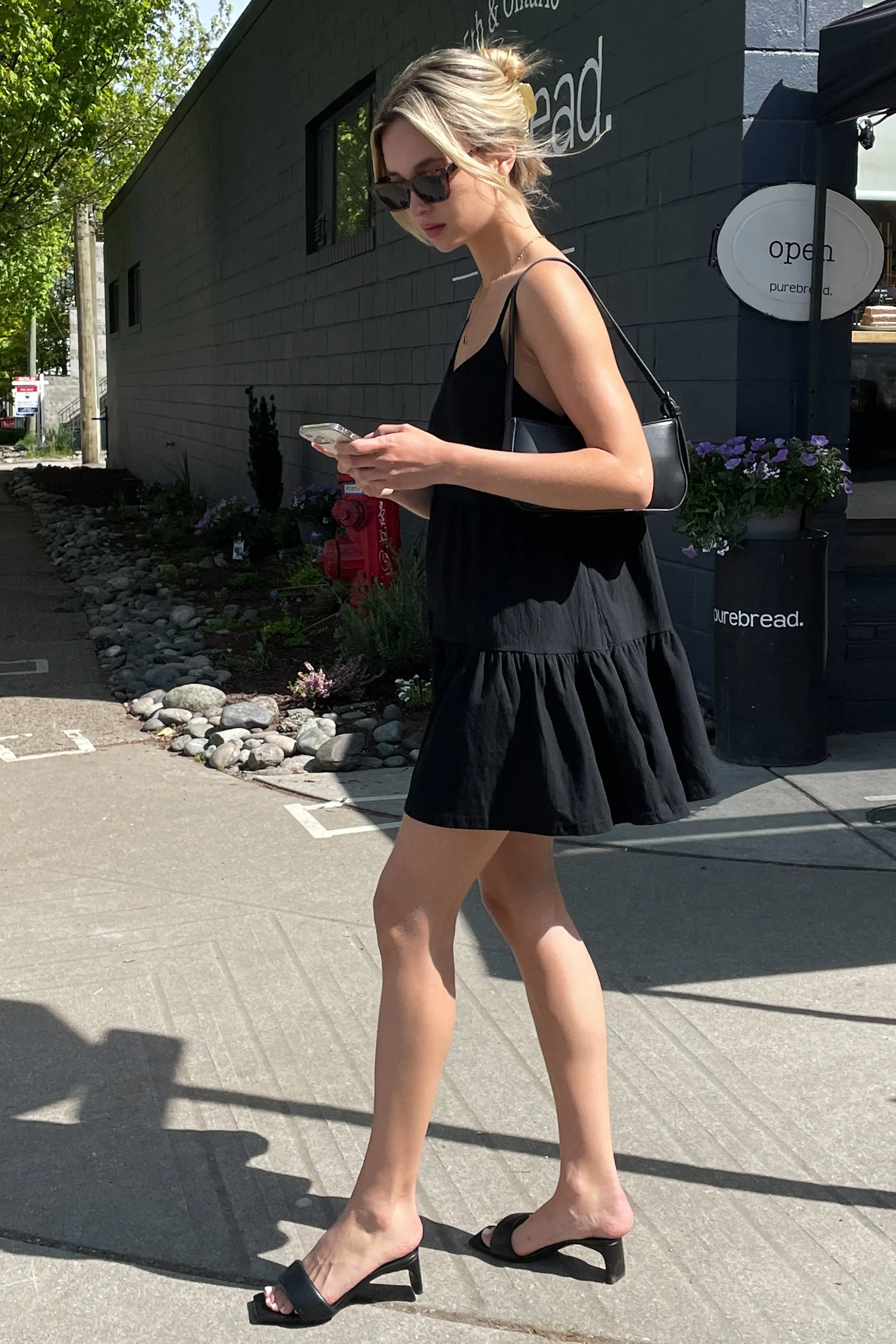 TIERED MINI DRESS