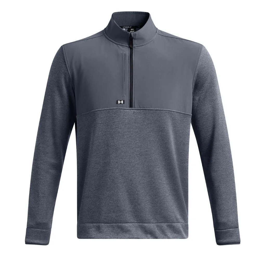 Under Armour Drive Storm SweaterFleece 1/2 Zip Pullover Golf Top 2024 1387121-044